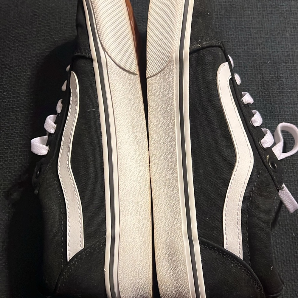 Vans Classic Black and White Sneakers